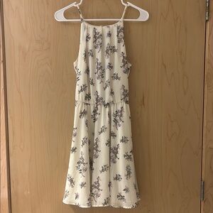 Floral Print Sleeveless Dress